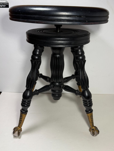 Antico sgabello pianoforte - , a