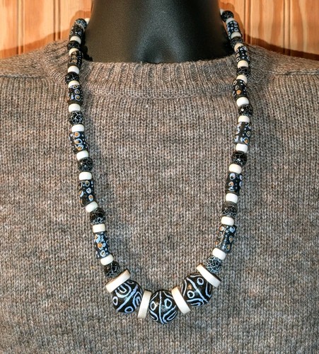 Collana tribale uomo - tribale, da
