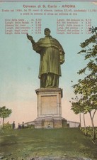 CARTOLINA  ARONA VERBANIA