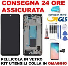 DISPLAY LCD TFT XIAOMI REDMI NOTE 11 PRO+ PLUS 21091116UG C SCHERMO VETRO FRAME