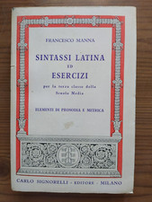 FRANCESCO MANNA SINTASSI
