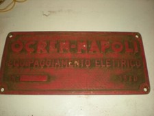 FS TARGA FERROVIARIA  IN