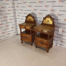 Coppia Comodini Antichi Stile