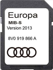 Scheda SD Navigazione Audi ORIGINALE MIB-S 2013 A3 A1 Q3 Mappe Navigatore Satellitare 8V0919866A