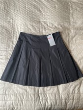 Prada gonna a pieghe nera