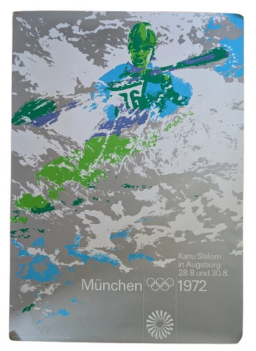 Poster canoa olimpiadi - poster,