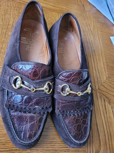 Mocassini vintage bruno magli - mocassini,