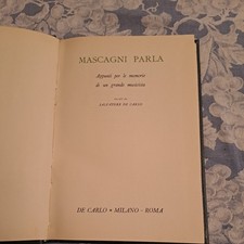 MASCAGNI PARLA EDIZIONI DE
