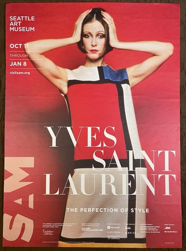 Poster yves saint - saint, laurent