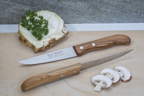Coltello bistecca fiore croce