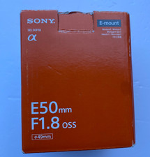 Sony E 50 mm f/1.8 obiettivo
