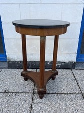 Tavolino Rotondo Impero Marmo