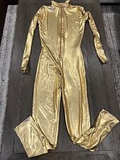 Body tuta uomo full body oro