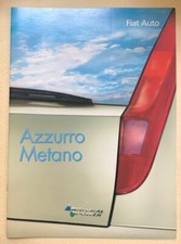 Depliant, brochure automobili: FIAT AUTO AZZURRO METANO 