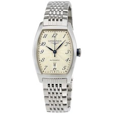 Orologio donna Longines Evidenza automatico quadrante beige L2.142.4.73.6