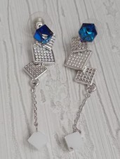 Orecchini pendenti con cristalli Swarovski (originali)