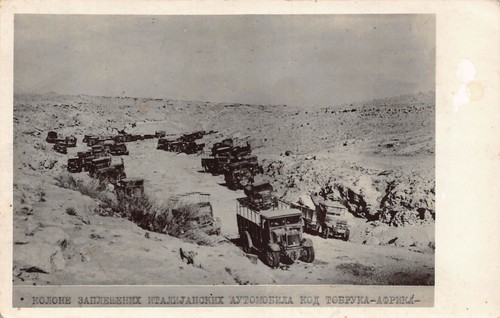 B139 libia tobruk colonne - libia,