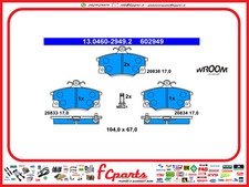 PASTIGLIE FRENI ANTERIORE