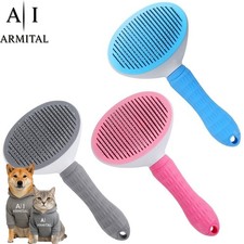 Spazzola Toelettatura Cani Gatti Pettine per Rimozione Peli e Massaggio Animali
