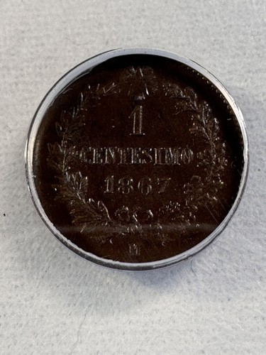 1867 italia centesimo - 1867-m, 1