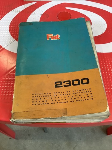 Fiat 2300 catalogo parti - fiat,