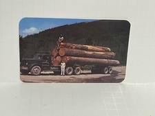 Postcard Douglas Fir Logs