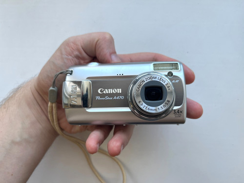 Canon powershot a470 1 - powershot, 7,1