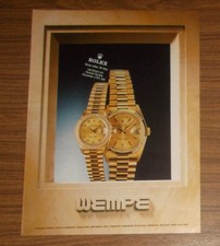 Rara pubblicità vintage ROLEX