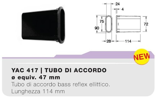 Yac417 tubo accordo - yac417, di