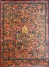 BUDDHA LIFE STORY THANGKA