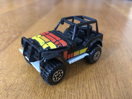 Vintage 1983 matchbox - 1983, black