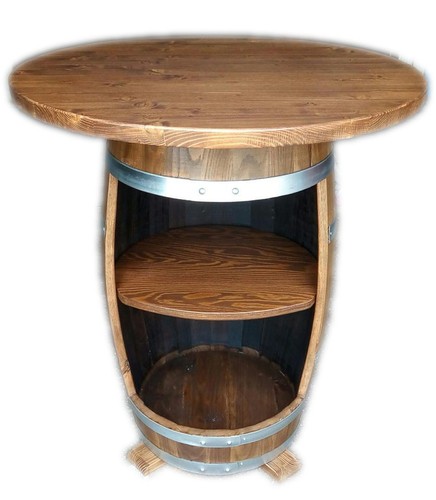 Botti botte tavolo con mensola - botti/botte,