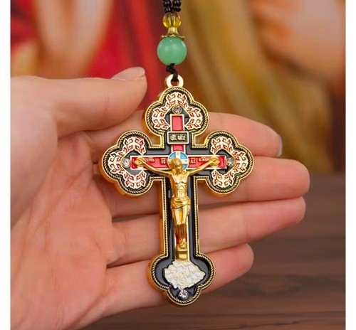 Collana ortodossa croce