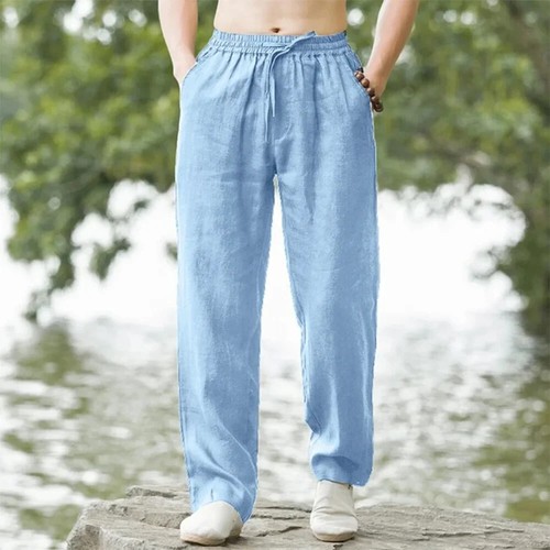 Pantaloni lunghi larghi uomo