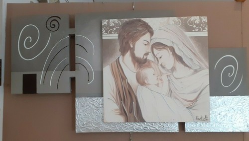 Capezzale moderno tela - su,