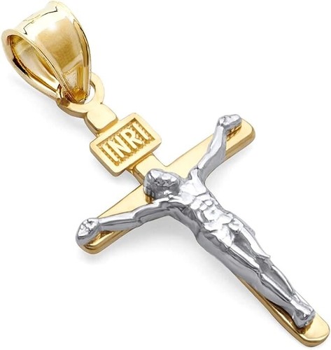 Ciondolo vero oro giallo - , e