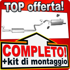 Scarico Completo per MITSUBISHI COLT VI 1.1 1.3 3-porte / SMART FORFOUR Marmitta