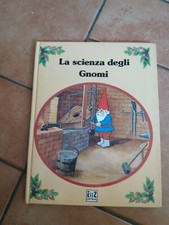 LIBRO CARTONATO VINTAGE AMZ DAVID GNOMO LA SCIENZA DEGLI GNOMI + 15 QUADRIFOGLIO