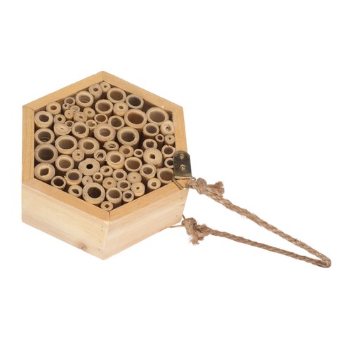 Alveare esagonale legno - alveare,
