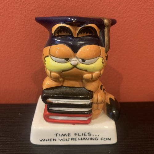 Vintage ceramic garfield - ceramic,