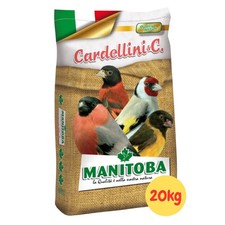 Manitoba Miscuglio Cardellino 20kg Mangime Premium per Cardellini in Superpromo