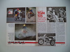 - PROVA MOTOCICLISMO 1977 - MOTO TGM 125 R REGOLARITA'