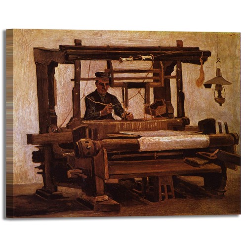 Van gogh tessitore telaio - tessitore, al