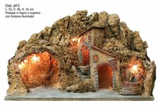 Presepe artigianale con