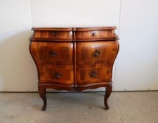 Comò bombato stile veneziano. Antico/Vintage 