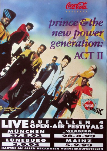 Prince 1993 in - in, concert
