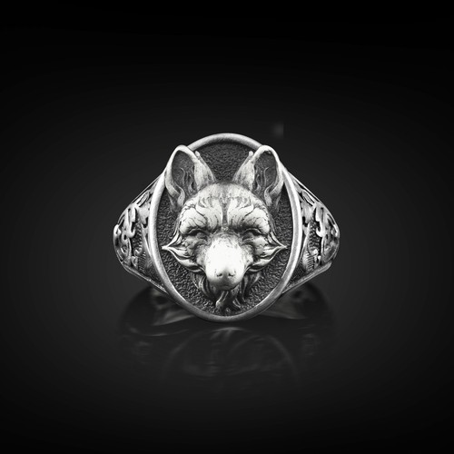 Anello uomo con sigillo - anello, da