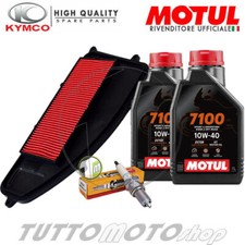 Tagliando KYMCO X-Town 300 i 2016-2020 Kit Olio Motul 7100 10W40 Filtro Candela
