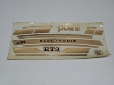 PIAGGIO VESPA PRIMAVERA ET 3 ELECTRONIC ADESIVI PERSONALIZZATI POLINI ORO