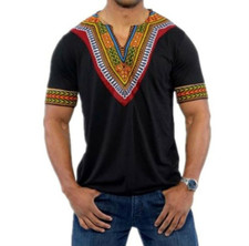 Camicia uomo africana dashiki